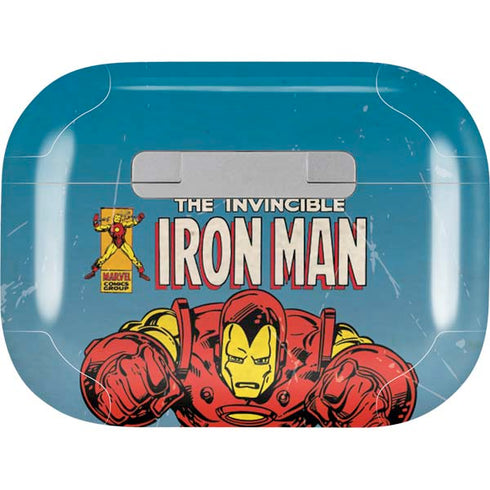 Marvel Classic Comics The Invincible Iron Man AirPods Skins